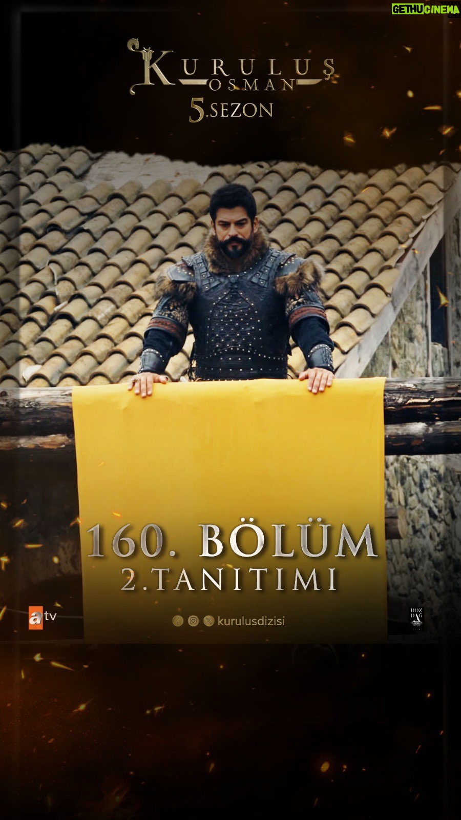 Mehmet Bozdağ - 7.8K Likes - "Cenk vaktinde sulh asla olmaz!"
"In times of war, there can never be peace!"
#KuruluşOsman 160. Bölüm 2. Tanıtımı ⚔️
Kuruluş Osman heyecan dolu yeni bölümüyle Çarşamba 20.00’de #atv’de!
@kurulusdizisi @bozdagfilm @atvturkiye