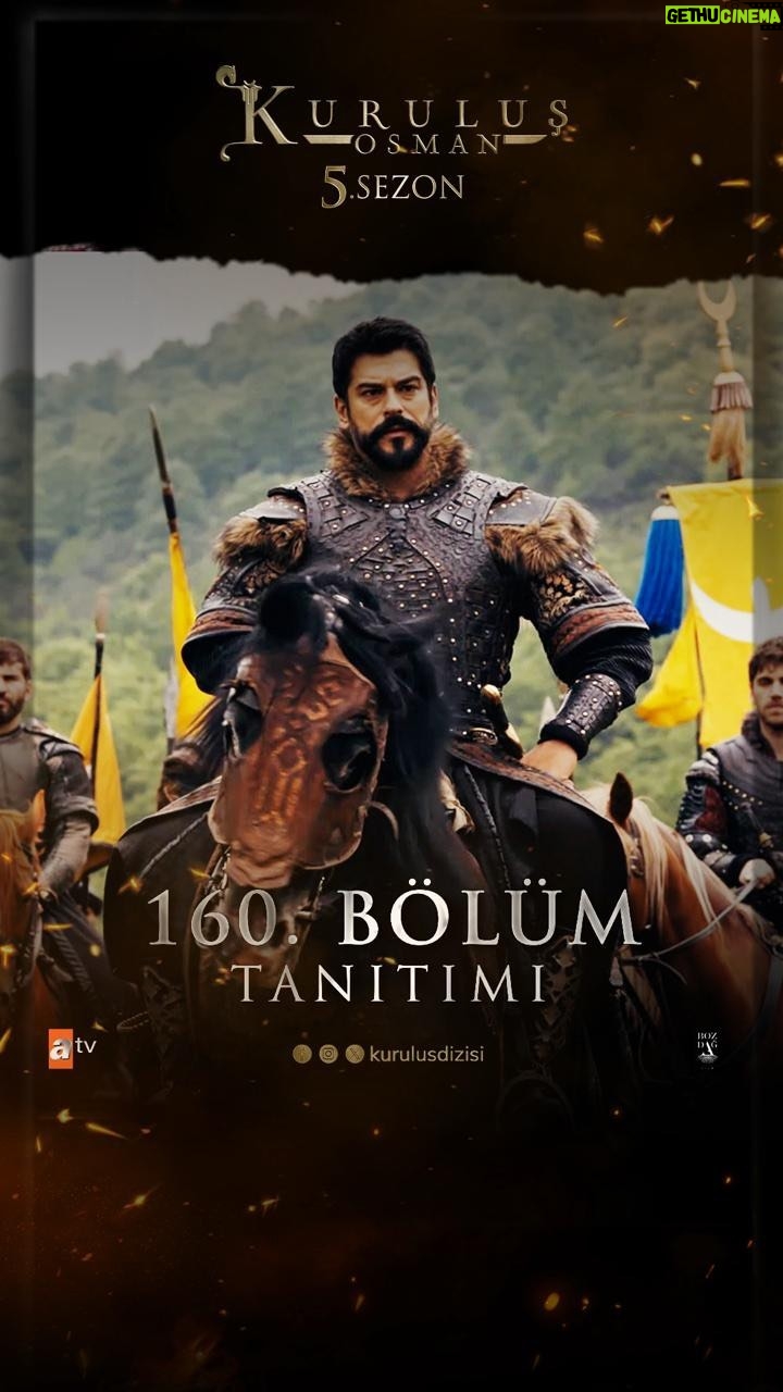 Mehmet Bozdağ - 7.7K Likes - “Mağlubiyetten korkan, zafere asla ulaşamaz!”
“He who fears defeat will never achieve victory!”
#KuruluşOsman 160. Bölüm Tanıtımı ⚔️
Kuruluş Osman heyecan dolu yeni bölümüyle Çarşamba 20.00’de #atv’de!
@kurulusdizisi @bozdagfilm @atvturkiye