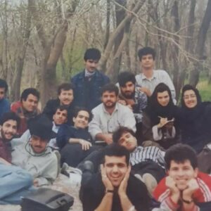 Mehran Ghafourian Instagram - یادش به خیر سال ۷۰ برنامه ۳۹ 
از سمت چپ شاهین کربلایی طاهر من  زنده یاد علی سلیمانی رحمان سیفی آزاد  بیژن بنفشه خواه مرحوم مهرداد خسروی اتابک نادری خانم فاطمه هاشم کیومرث مرادی و حسین رفیعی
#علی_سلیمانی عزیزم...
