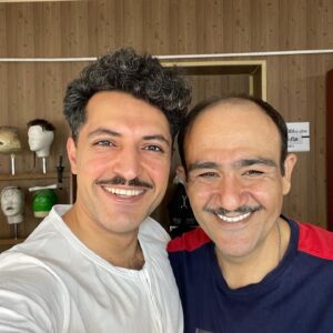 Mehran Ghafourian Instagram - اشکان خطیبی عشق ، مهربون و رفیق جان...
@ashkan 
@anahita