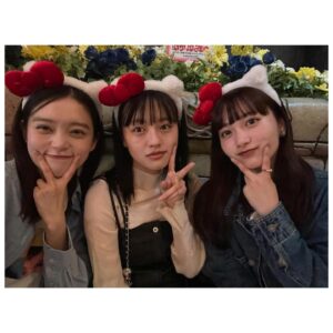 Mei Fukuda Instagram - あかりと樹里ちゃんとサンリオピューロランド！
🎀🎀🎀💖💝✨
いっぱい笑って可愛いに癒されて楽しかった〜☺️

あかり誘ってくれてありがとう！
また遊びに行こう！！🙌🏻🤍