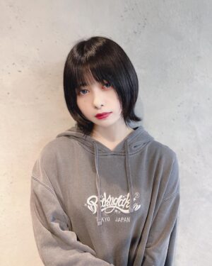 Mei Hashima Instagram - エクステ取っちゃった🖤
