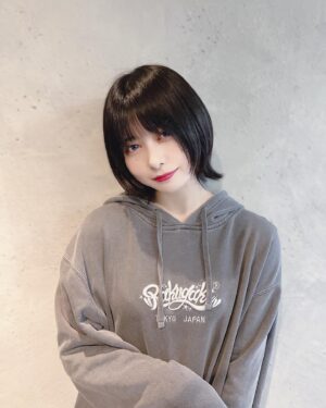 Mei Hashima Instagram - エクステ取っちゃった🖤