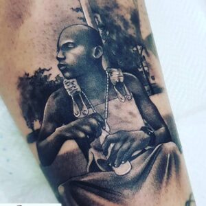 Mekhi Phifer Instagram - My first day acting ever, my first shot of the movie and my first time hearing "Action!!" From the great @officialspikelee 19 years old BTW!! And my first time seeing a tattoo from the movie #clockers
Great job to the artist, the likeness is crazy! Much love to my cast and crew who helped us all make this a CLASSIC!! @hinikoj @iamstickyfingaz @fredro_starr @lawrenceadisa @elvisnasco Much love to Gowanus Projects in Brooklyn for showing mad love and participation!!
I'm trying to tell you, 94' was LIT!! @sylver135 @kenn.alexander