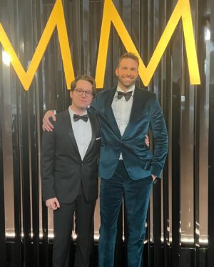 Mekki Leeper Instagram - Emmys! Still can’t believe I was nominated — all the other writers deserve more credit!! Everyone who worked on this show is so brilliant, and Ronald is the man. 

Also, thank you to everyone on tiktok who filmed their laptop screens ❤️

First photo by Michael Buckner/Variety via Getty Images

📸: @getty 
H/MU: @chousner 
Styled by: @markpaul_