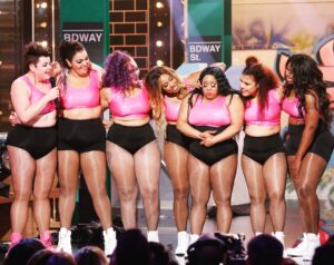 Melanie Field Instagram - When asked if I had any ideas for my Lip Sync Battle performance, I had one request and one request only—that I be surrounded by plus size women. Enter Akira Armstrong and the incredible dancers of @prettybigmovement. Performing on stage with these women was one of the most powerful moments of my life and I will never ever forget it. Saying it loud so the world can hear us... REPRESENTATION MATTERS.

And god damn did we REPRESENT! Tune in tonight to see the episode and get ready to be blown away. 
#effyourbeautystandards #prettybigmovement #celebratemysize #curvywarriors #plussizedancer @lipsyncbattle