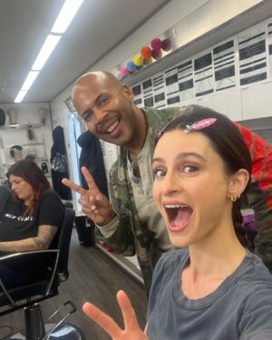 Melanie Papalia Instagram - The strike is OVER! Thank you @sagaftra for all of your hard work!!💪🏻 Grateful to continue storytelling for you all!! #comingsoon