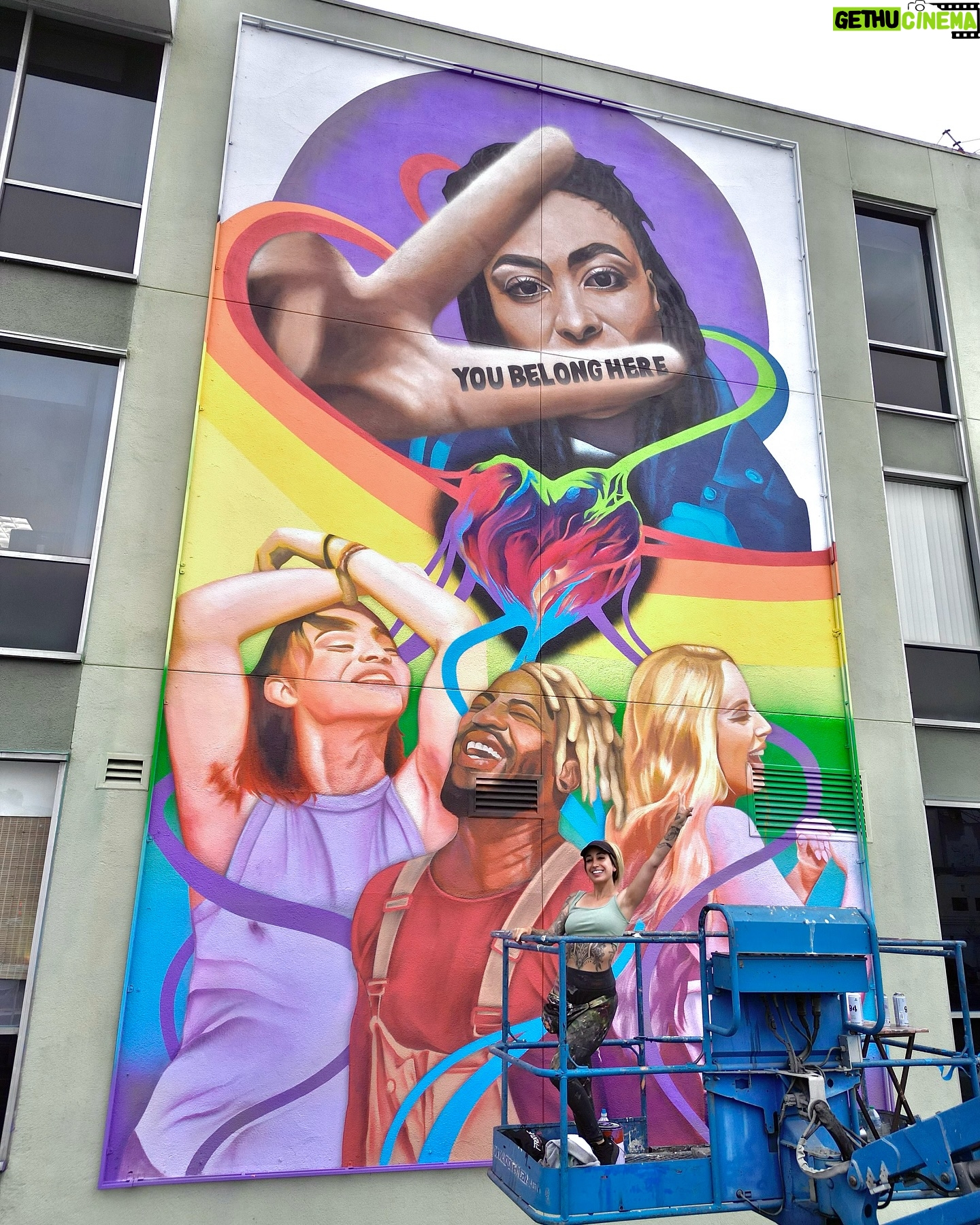 Melanie Posner - 3 Likes - HAPPY PRIDE FAM 🌈🌈
I had the biggest honor to work with @tiktok to create a mural for our community on the side of @lalgbtcenter in Hollywood. Truly iconic, I will never get over it 😫😫😫💞💞💞💞
Special thank you to @1440 for helping me crush this monster in a week, and all the models who participated in the pride shoot to come up with this design. Another huge thank you to @muralartistco and @abvagency for all of the endless help along the way. Last shout out to @attndotcom for making this dream a reality 🫶🏼 I will be making 1,000 more posts so please get prepared for how mushy I’m about to get. LOVE YOUS, STAY PROUD 🫶🏼🫶🏼🫶🏼🫶🏼✨✨✨✨ &&& never forget that YOU BELONG HERE 🌈
#pridemonth #lgbtq🌈 #gayart #gayartists #losangelesartist #muralart #lgbtart