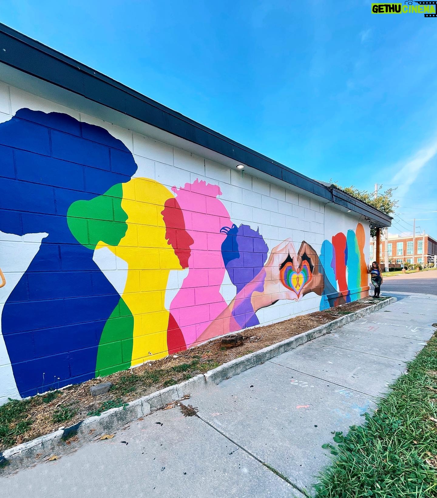 Melanie Posner - 2K Likes - When looking at this mural you wouldn’t know that it’s unfinished. It was supposed to have a tagline at the top that read “It takes every community,” with a QR code that led to The Ryan White Care Council’s website. This mural was fully funded by this organization to raise awareness and beautify the community. Unfortunately the building owner of where this is located changed his mind mid project (because he donated his wall to us) and I had to stop painting. We sadly had to leave this project unfinished for 6 months. All this time- behind the scenes- despite getting threatened for trespassing or defacing property if I finished the mural, I fought so it could be complete. The message in my art is so important to me. I wanted to portray diversity, inclusivity, and togetherness. With the state that Florida is in right now we need that more than ever. So after blood, sweat, and tears I’m glad I could finally come back and leave the neighborhood with this. Always fight for what you believe in 🫶🏼It’s located on the side of Nicko’s Pizza in DTSP ❤️ Please note that the pizza shop was in equal outrage as me, they just rent from the building owner, and you should go support them.
.
.
.
.
.
#DTSP #stpetemurals #stpeteart #muralartist #lgbtqart #womenwhopaint #stpetersburgfl