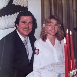 Melina Vidler Instagram - My beautiful parents have been married 40 years today. I look at them now and see how genuinely happy they STILL are… to talk absolutely nonsense, enjoy each other’s most mundane conversations and find it riveting, to still hold hands and laugh at each other’s retold jokes like they are the funniest thing, and to completely and totally adore each other’s company. I am envious, but most importantly hopeful that my future holds a connection so special and so ever lasting. Well done Mum and Dad, you are both simply the best. ❤️