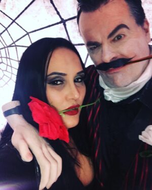 Melissa Anderson Instagram - #fetishandfantasyball  #Addamsfamily #gomez #morticia #thing #lasvegasfetishandfantasyhalloweenball