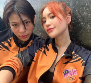 Melissa Campbell Instagram - Go Harimau Malaya! Wearing the Jalur Gemilang for #PADUthemovie was such an incredible highlight in my career. Super proud to be Malaysian 🇲🇾 Happy Merdeka Day, Malaysiaku!