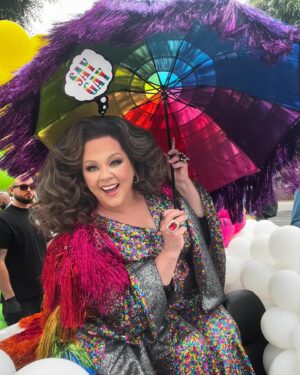 Melissa McCarthy Instagram - If you knew that you weren’t gay early on then the same thing applies to those who knew they were queer…you be YOU and let others be who they are. Can you imagine if you were told by your government to be something other than who you authentically were? Lead with love. Xo ❤️🌈 Happy Pride!!!!!