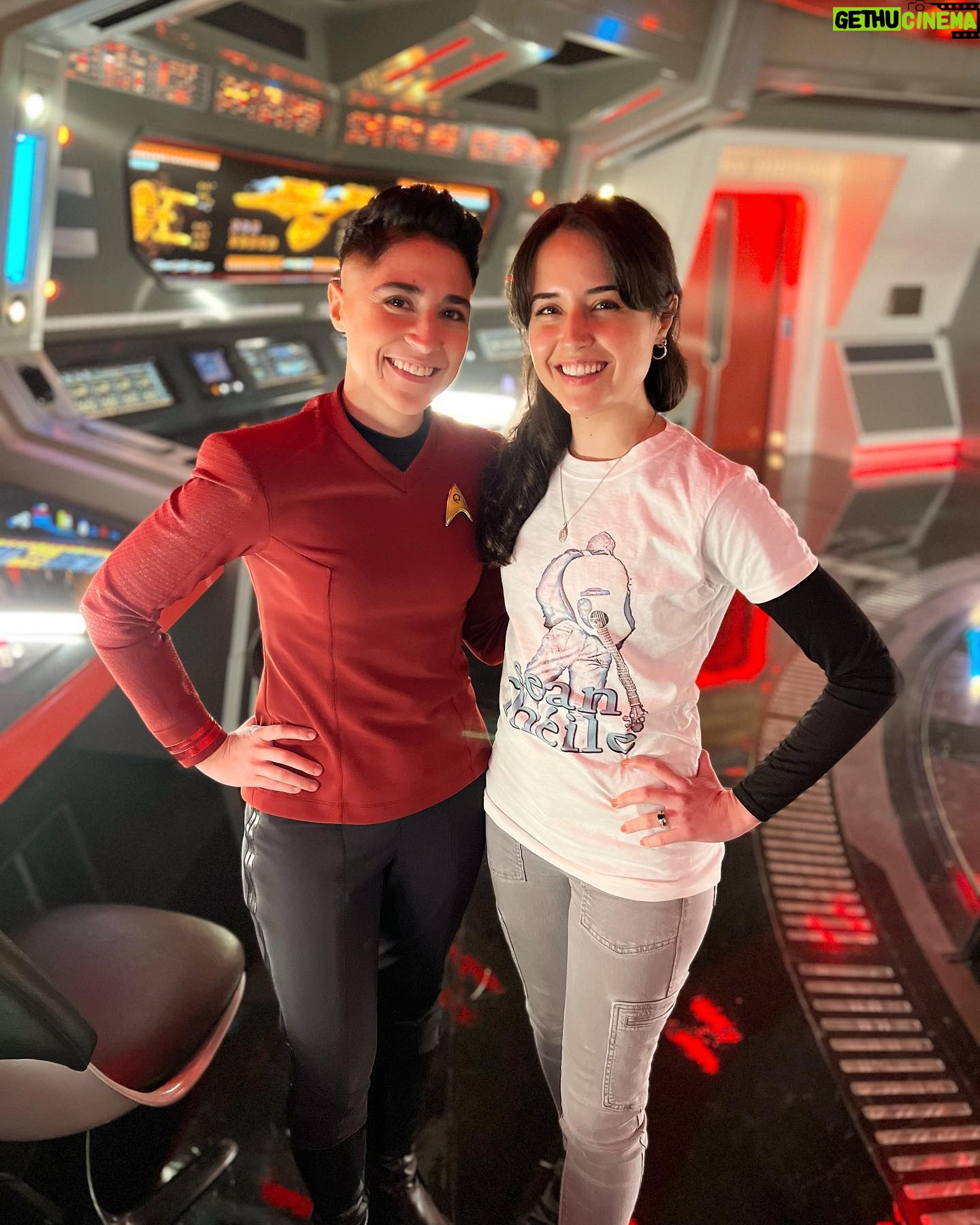 Melissa Navia - 5.3K Likes - When @sorayadesignsthings had to report to the bridge. #TBT #ForBrian @thesagespeaksnyc #StarTrek #StrangeNewWorlds #StarTrekSisters