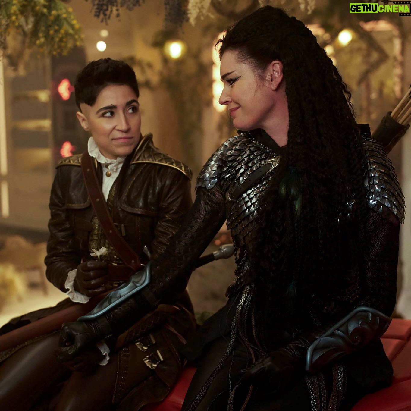 Melissa Navia - 3.1K Likes - Thank you to all the fans who shared this picture all month and tagged me to let me know it was the June picture of this year’s Strange New Worlds calendar. In the words of @oneimpossiblethingatatime:
“Two years ago today ‘The Elysian Kingdom’ aired.
How wonderful that a little girl wrote her favourite characters as queer just because she could.
Thanks to melissaCnavia & @RebeccaRomijn who played it beautifully. 🖖🏻🌈”
Happy Pride. Today and every day.
#LLAP #StarTrek #StrangeNewWorlds