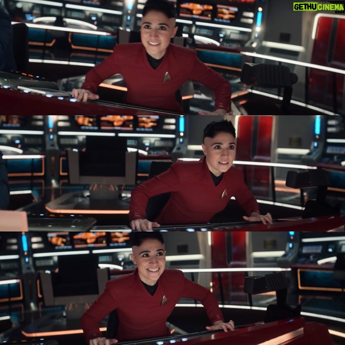 Melissa Navia - 5.3K Likes - When you love your job and are really good at it and are also moving at tremendous speed. #StarTrek