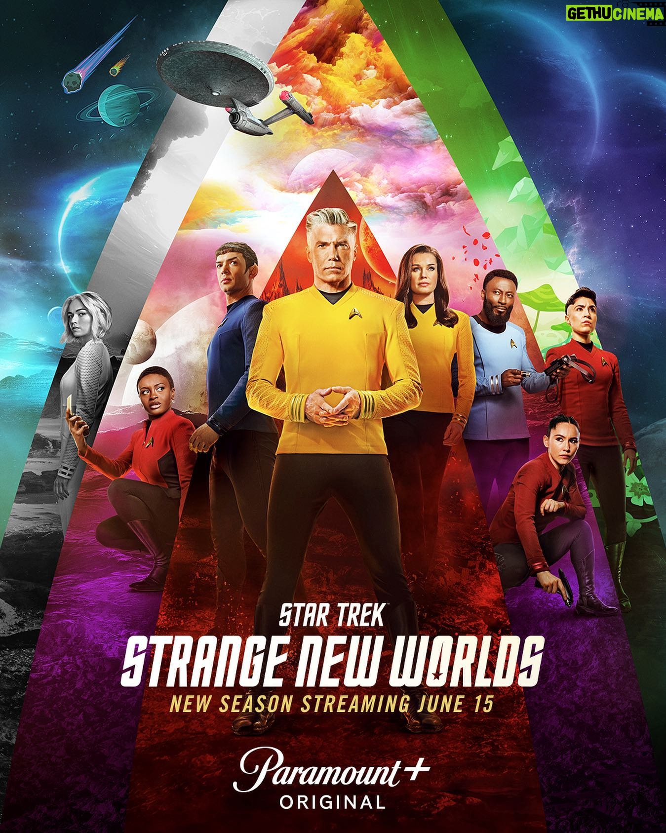 Melissa Navia - 6K Likes - Best space friends.
āØ
Back at it June 15th.
š
Boimler & Mariner & Carol Kane, too.
š
#StrangeNewWorlds #StarTrek