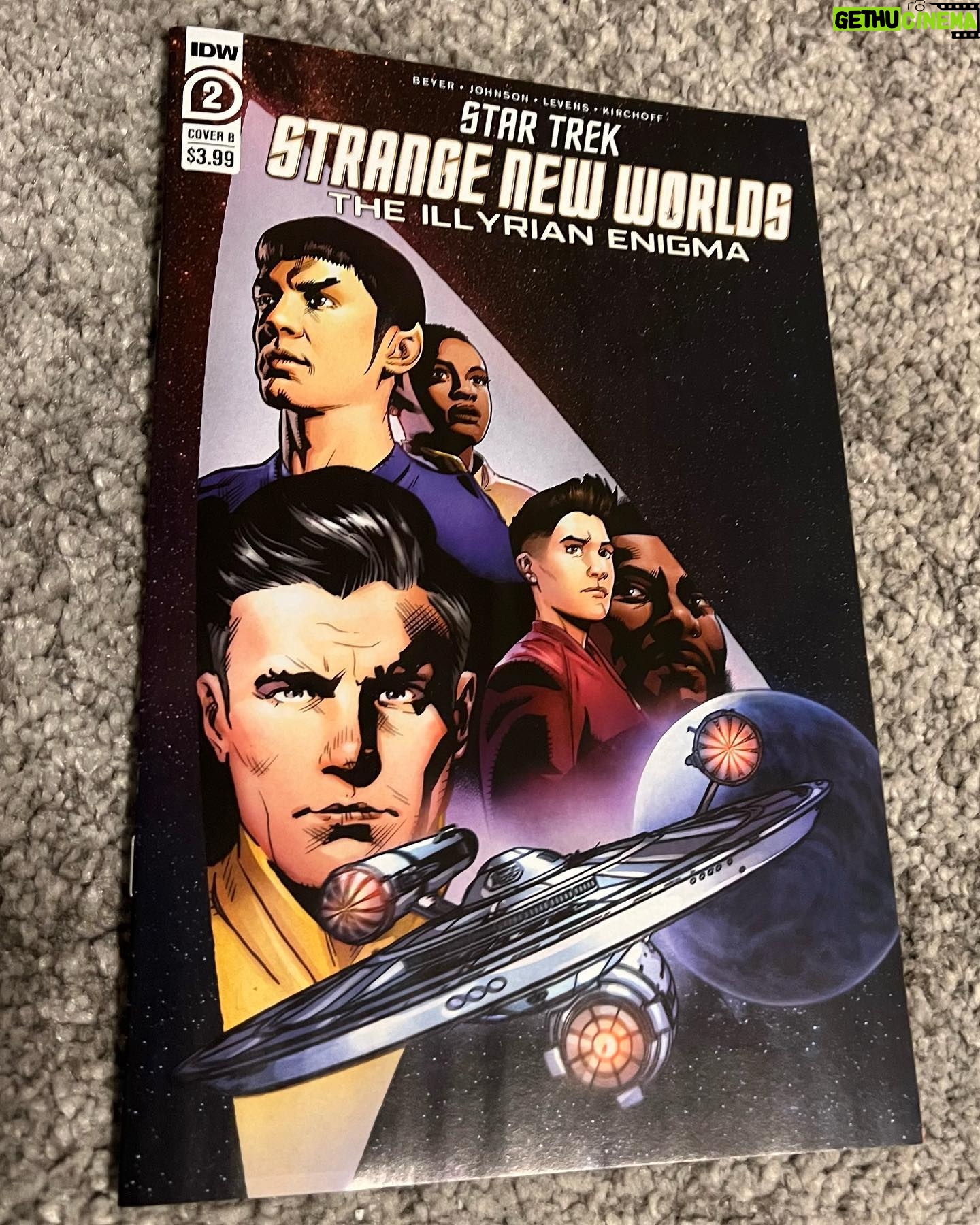 Melissa Navia - 2.3K Likes - Yo. We look so good.
✨
#StarTrek #StrangeNewWorlds #TheIllyrianEnigma @idwpublishing