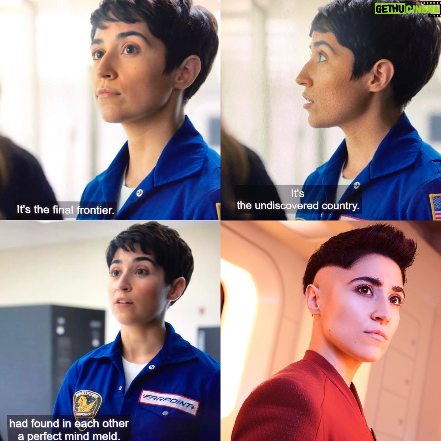 Melissa Navia - 3.6K Likes - When they won’t let you pilot a shuttle to Mars, get yourself a starship and go to planets they’ve never even heard of. #MondayMotivation #actorslife #Billions #StrangeNewWorlds #StarTrek