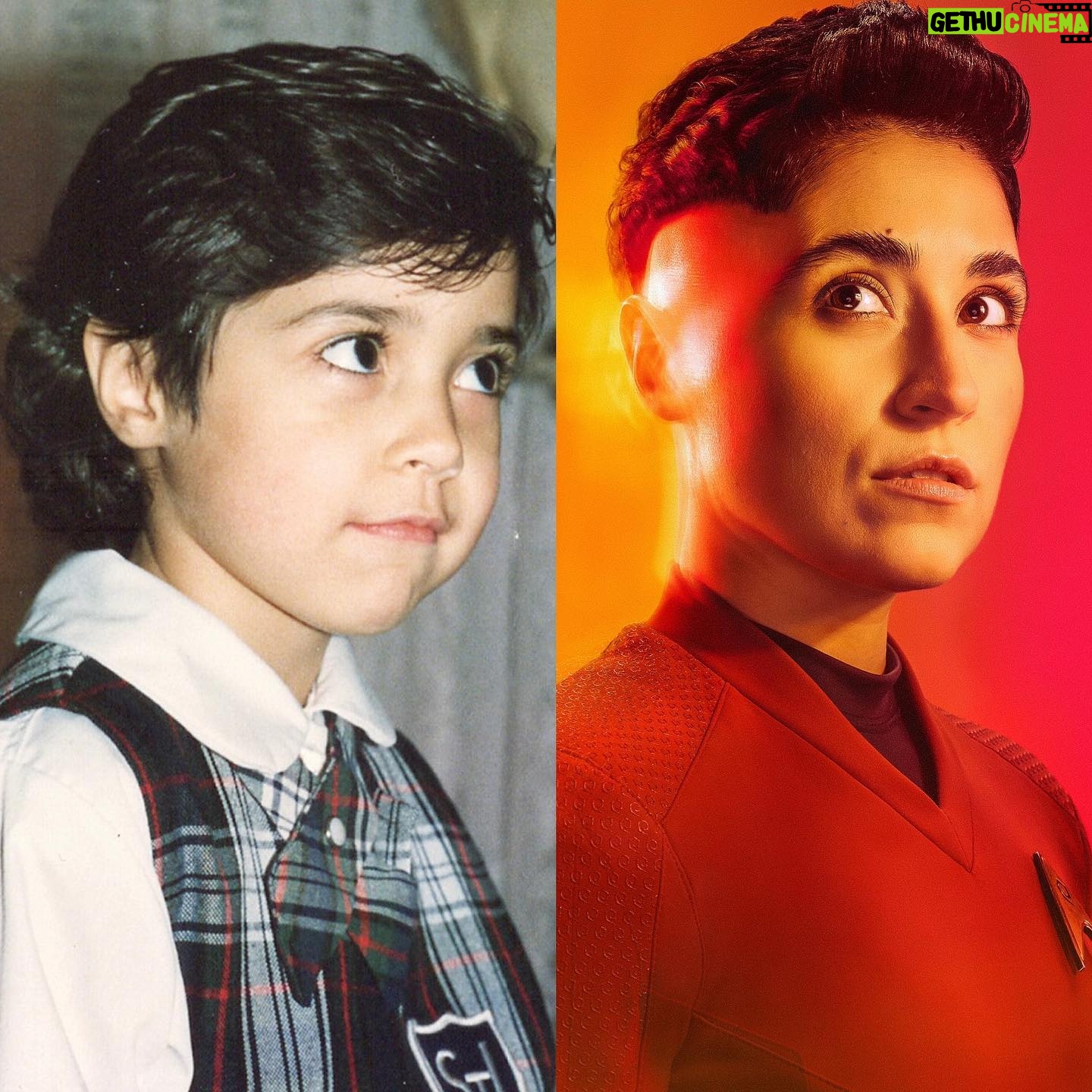 Melissa Navia - 4.2K Likes - Big eyes, short hair, and an affinity for uniforms. Ortegas in the making. 🚀
2 more days! 06.15.23
#StarTrek #StrangeNewWorlds #GirlWithShortHair @gwshorthair