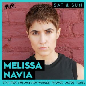 Melissa Navia Instagram - Only gonna be able to rock out at 2 conventions this year: Las Vegas and NYC. Going big and going home. 😌 Still tix left for @newyorkcomiccon in October, so get in on it. See my IG story for links. After that…see you in 2023! 🖖 #NYCC #NYCC2022