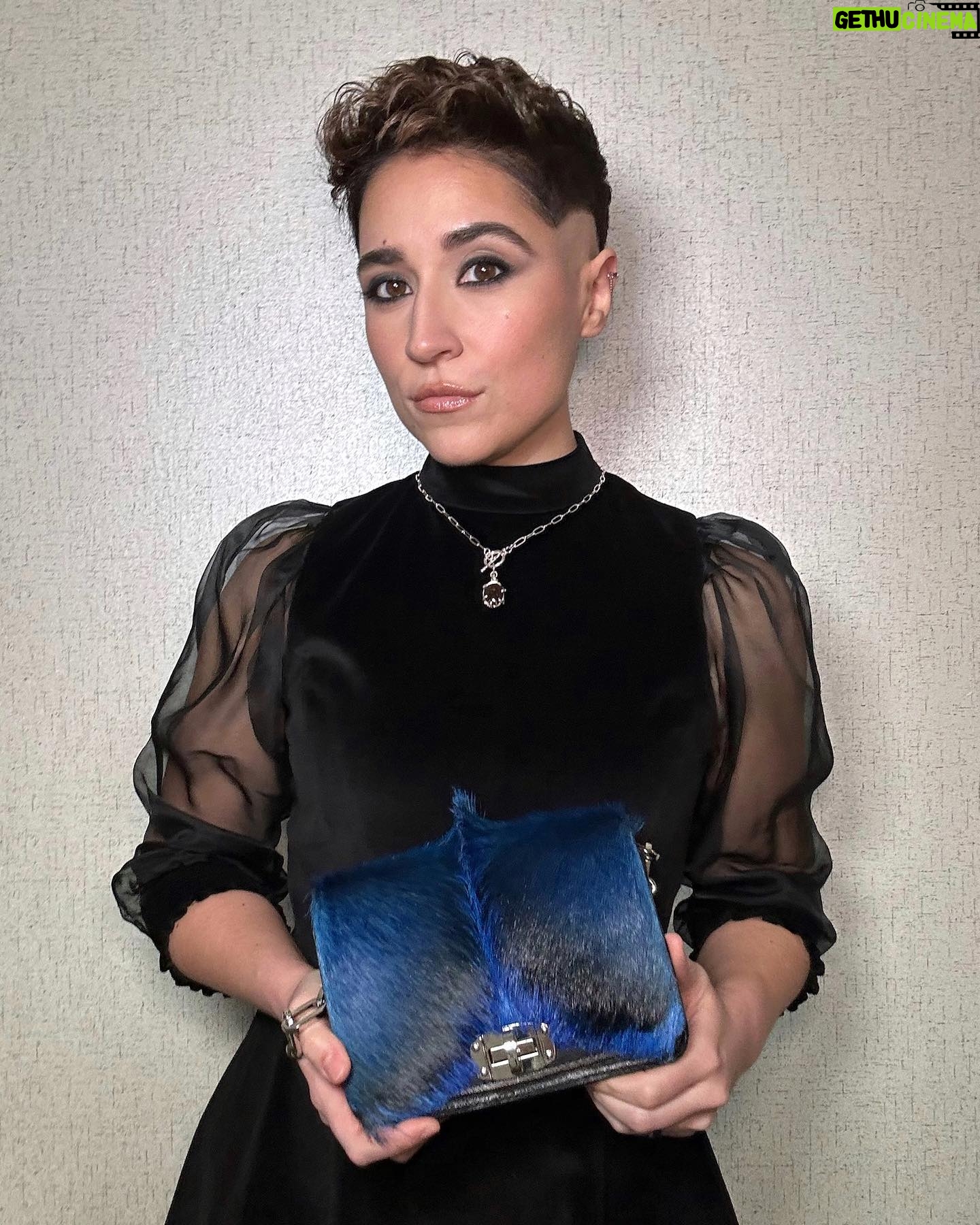 Melissa Navia - 6.5K Likes - Got off my couch for the @saturnawards. And for @startrek. Or in the words of Norman Reedus last night, the Star Trek Awards.
Makeup @scotiaboydmakeup
Hair @creepycheekytiki
Necklace @r_e_l_i_c.byonejessa
Clutch @anavidesigns
Ear Cuff @upandarmed
Dress @aliceandolivia
Tailoring @zoffranieri
#SaturnAwards #StarTrek @startrekonpplus