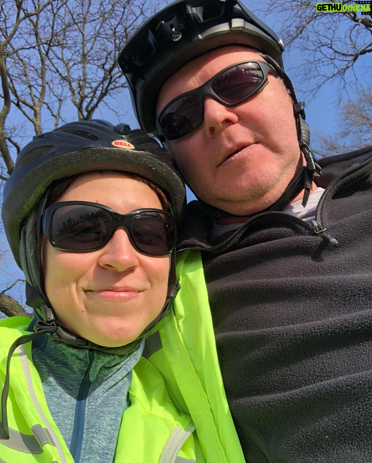 Melissa Navia - 2.2K Likes - Miss that face so much. He loved cycling, too. What didn’t we do together? He bought me a bright yellow vest because I wanted one just like his. But I do still see him everywhere. He was my other half after all. He still makes me smile and laugh and I correct myself when I’m home alone singing and hit a (rare) note out of tune. I miss every bit of him, but that’s how it should be, right? Because I loved every bit of him. Even how he didn’t like it when I cried about something that I now see was silly or when I seemed even the slightest bit down. He would want to fix it and make it better. Sometimes he’d give me an abrupt hug and say, “There. Better?” Which would inevitably make me laugh and make whatever was wrong, immediately, better.
Not sure he’d be too impressed I’m out here still making everyone cry with my memories of us and our Star Trek journey. Because he’d be doing the opposite by now. He’d be making sure everyone remembers the good times, gently reminding us we have to accept what has happened, and helping us move forward with renewed determination. He’d also buy us all a few rounds of whiskey and keep you at the pub long past you were due home, charming you with his wit and regaling you with stories and making you forget your troubles if even just for a few hours. But then I’d remind him, in a moment alone, that crying is okay. Crying is helpful. Crying is necessary. And I know he’d agree. He’d understand. Especially now. Crying is a release for me, after which I find myself able to focus and reminisce and smile again.
I have to ride my bike and I have to pick up my banjo. Goals for the next couple of weeks. Things he’d want me to be doing because he knows they once made me happy. I’ll add it to my list. Brian knows how I love my lists. He’s No. 1 on all of them. But at least that’s nothing new. How lucky we were. How lucky we remain. 🚵♂️💘🔥