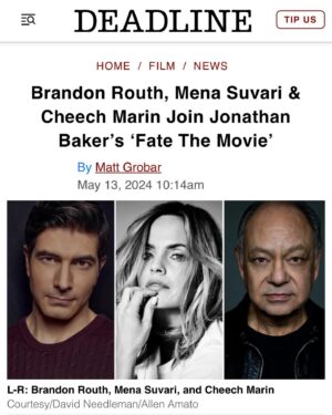 Mena Suvari Instagram - Thrilled to be part of this group, with such phenomenal talent, to tell this beautiful story 🤗🩵✨