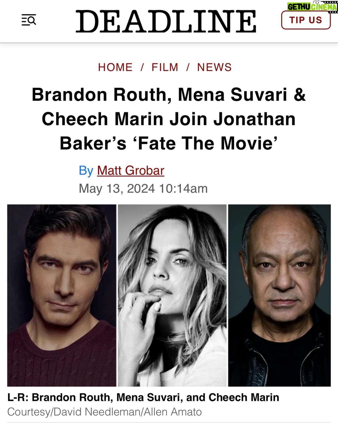 Mena Suvari - 3 Likes - Thrilled to be part of this group, with such phenomenal talent, to tell this beautiful story 🤗🩵✨