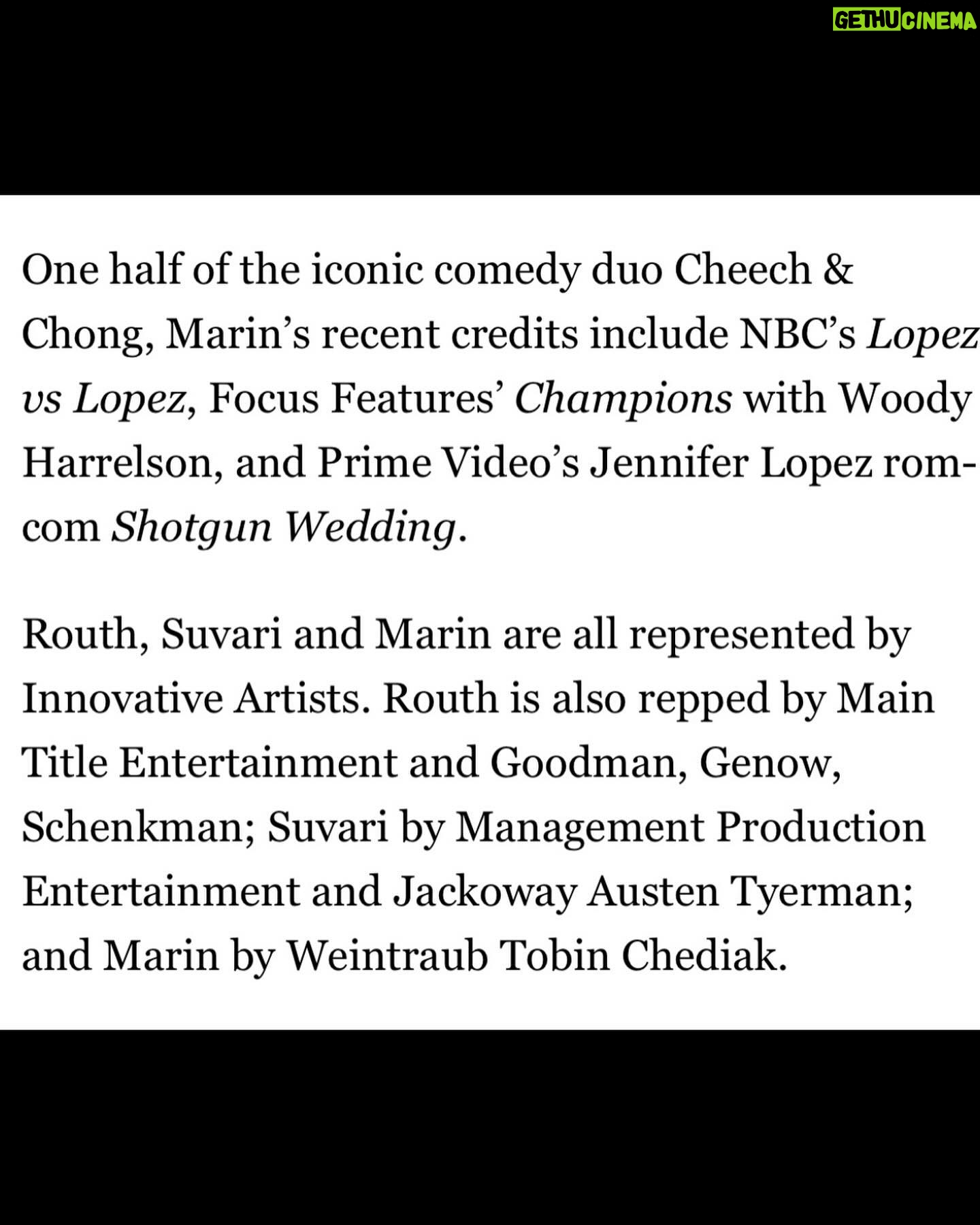 Mena Suvari - 3 Likes - Thrilled to be part of this group, with such phenomenal talent, to tell this beautiful story 🤗🩵✨