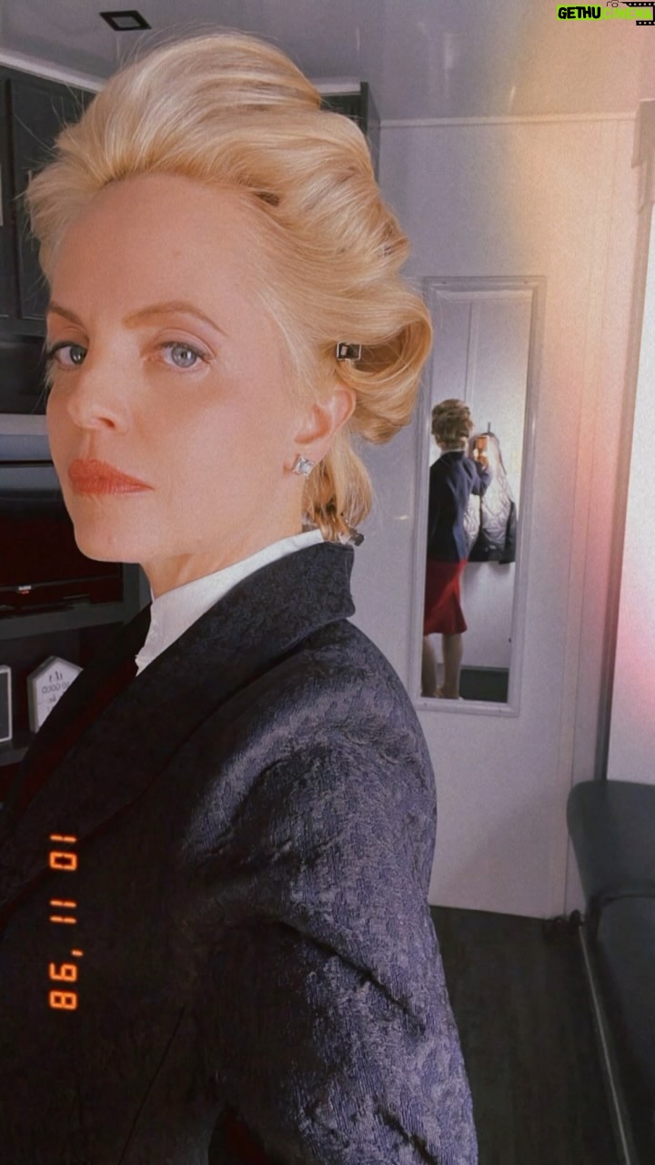 Mena Suvari - 3 Likes - A little fun, yesterday, stepping into the “past”✨✨✨
#BTS #WorkingMama #FilmFam #FilmCanada