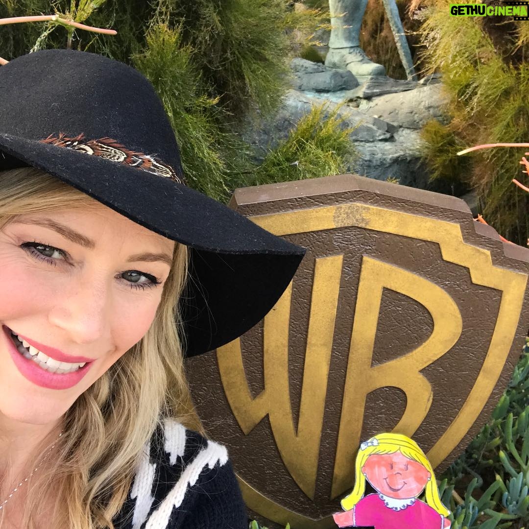 Meredith Monroe - 404 Likes - Next stop with #flatsally the #warnerbrothers #lot ...#whoops wrong again. I'm beginning to think she just wanted #studio #tours