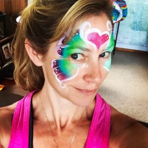 Meredith Monroe Instagram - #happyvalentinesday #tbt to that time my #bro & #sis #inlaws got us all #facepainting at the #familyvacation #goodtimes #goodfriends #lotsoflaughs #thosewhopainttogetherstaytogether #valentinefairy #spreadlove #happyheart #lovefamily