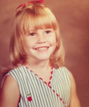 Meredith Monroe Instagram - Happy #tbt !  Mom just surprised me with this one!  #sweetgirl love that #dress