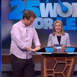 Meredith Vieira Instagram - One of my favorite things about hosting @25wordsorlesstv is that I get to work people that make me laugh all day!