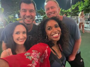 Merrin Dungey Instagram - Made it to the Taylor Hawkins tribute show with my rock and roll faves. ✨💥