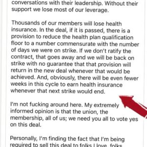 Merrin Dungey Instagram - @sagaftra members do not miss this post. Read the whole thing before you throw your vote away.
Thank you @drew_droege for sharing this important information, and thank you @flatfootgaston for your service ❤️❤️