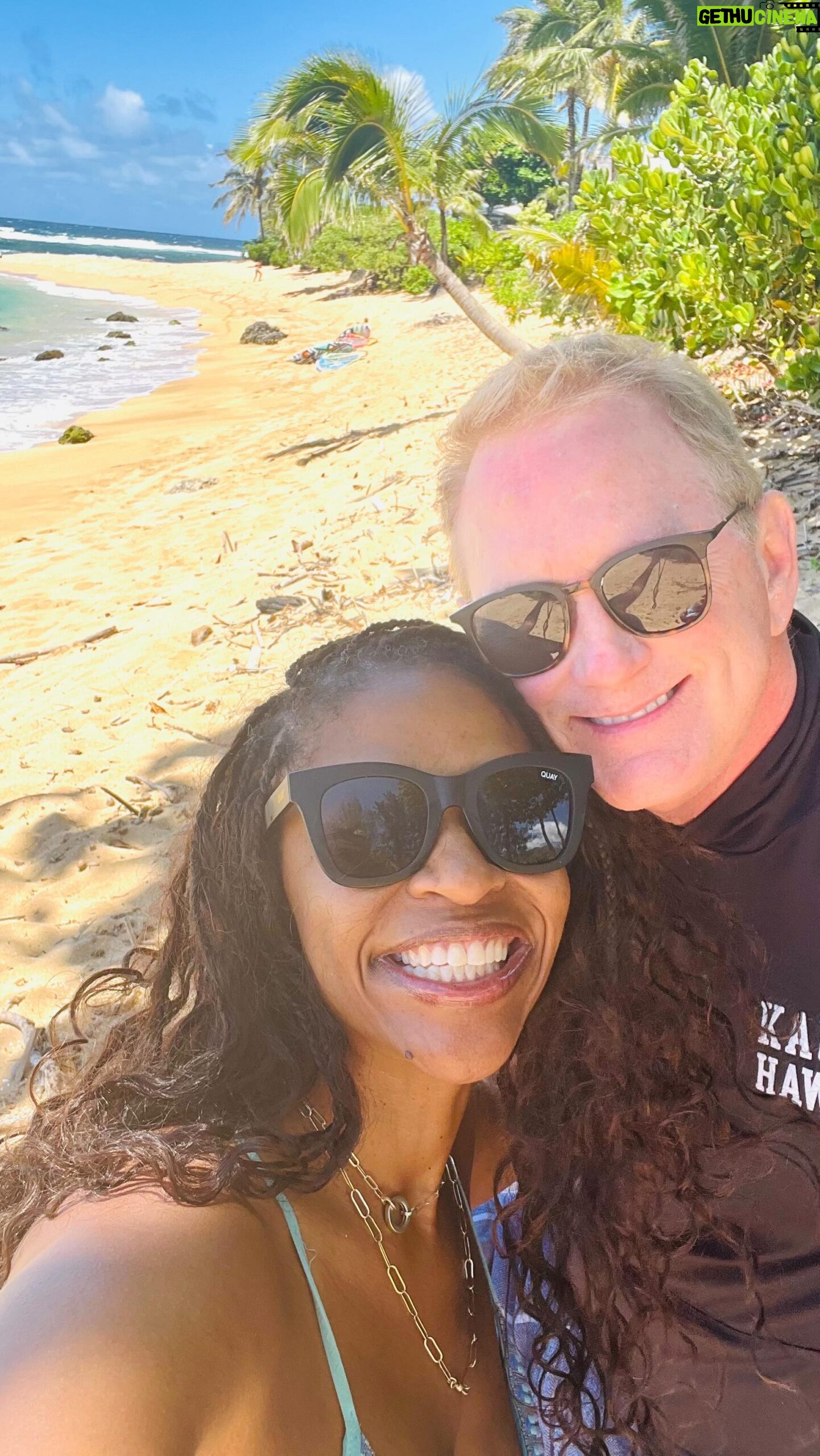 Merrin Dungey - 754 Likes - Our honeymoon was an absolute dream. So happy, so grateful, so in love. @thekevinryder
Until next time Kauai!šŗšš
Special thanks to @margaritayogarita @sherosrise @tahitinuihanalei š¹@1hotel.hanaleibay @hanaleidayspa @jackharterhelicopters @javakaikauai for making it incredible