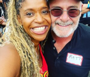 Merrin Dungey Instagram - I’m exhausted but my cup gets filled with the love and support of my fellow actors and writer friends as we continue to fight the good fight. Please sort this out. We miss working. We hate what this is doing to us, to our fellows, to the economy. But we are not giving up. 
#sagaftrastrong💪🏾 
#wgastrong