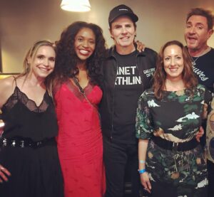 Merrin Dungey Instagram - 💀⚰️
Thank you @thekevinryder and @jimmykimmel for the best evening of all time. 
@duranduran you never fail to amaze.