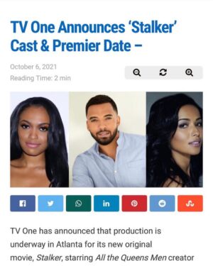 Meta Golding Instagram - I can finally post about my latest #film #project! 🎉🎥Excited to be working in the thriller genre. More details to come. #staytuned #film #actorslife #grateful @tvonetv @lifetimetv