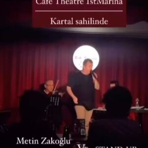Metin Zakoğlu Instagram - Her cuma ve cumartesi olduğu gibi yine KOMİK GAZİNO adlı muhteşem konser ve Standup iç içe bir kabare gecesine davetlisiniz. Büyük keman virtüözü @selahattinellek ve orkestrasının eşlik edeceği bu geceyi çok seveceksiniz. Biletler @biletix @biletinial @bubilet ve @mobilet  de. Rezervasyon;05322804739
