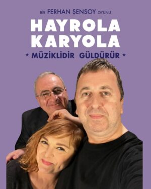 Metin Zakoğlu Instagram - Ferhan Şensoy’un yazdığı HAYROLA KARYOLA adlı oyunumuz bu Pazar saat 21:00’de @cafetheatreistmarina da sahnede. Biletler @biletix @biletinial @bubilet ve @mobilet de
