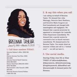Michael Angarano Instagram - happy birthday Breonna Taylor. she would have been 27 years old today if she wasn’t murdered in the middle of the night by Louisville police officers for something she did not do. she was an EMT - an essential worker who worked at 2 different hospitals during Covid, and she was shot 8 times in her own bed. 
since i turned 27 i’ve written and directed movie, adopted a dog, become an uncle (twice), moved into my own house, lived to see what feels like the Civil Rights movement of our generation, and fell in love. i wonder what she would have done? go to my story to sign a petition demanding justice for Breonna, swipe right for numbers to call, and text ENOUGH TO 55156. #breonnataylor #sayhername #birthdayforbreonna