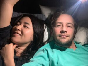 Michael Angarano Instagram - @mayaerskine ... here are some of my favorite pictures of you, some of which you approved, some you did not ... some of which that show how i don’t look good kissing in a photo ... some that show loving, funny, slightly more than distracted side of you ... but  hopefully, some that show just a little bit, how much i love and cherish you. happy birthday ❤️