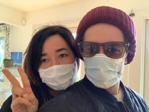 Michael Angarano Instagram - 😷❤️😷 apparently masks don’t do anything but stay safe everyone!!