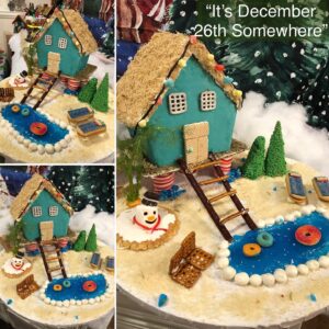 Michael Angarano Instagram - it is with great holiday joy that i present to you the 2021 Angarano Gingerbread Competition… please pick your favorite(s) and comment. polls will be open from time of posting for 24 hours. winner will be announced via story once most favorited house is counted…