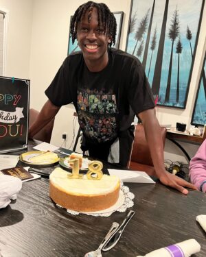Michael Beach Instagram - This young man turned 18 years old yesterday. He has been with us for exactly half of his life now and as hard as it has been, he has grown into a young man of quality and character! We are very proud of Ledgend for continuing to fight to improve. We love you son and welcome to adulthood- ALMOST 🤣🎁🎂🎈❤️ Always love your momma ❤️
…
#happybirthdayson #thecircleoflife #abigyear #abigbirthday #hardworkwins #selfrespect #beamanofquality