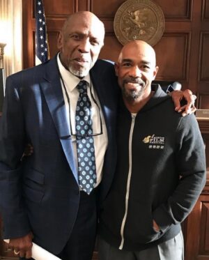 Michael Beach Instagram - A great, talented and wonderful man has passed away today - Mr. Louis Gossett Jr. 
He was my friend and I more than appreciate the time I was allowed to spend with him. ❤️ #louisgossettjr #rip #legend