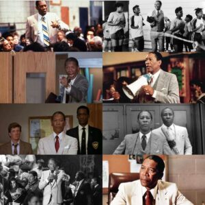 Michael Beach Instagram - Just read that #LEANONME opened in the movie theaters 35 years ago today. WOW! So we shot it 36 years ago in Patterson NJ and certain memories are as clear as a bell. Others not so much 🤣
If I remember correctly we had to do some small reshoots and publicity in LA and that might have been my first trip to LA. It was also the first indication that the studio was excited about and going to push the film. Morgan Freeman wasn’t a star yet so the main thing we had going for us was the director of ROCKY and THE KARATA KID, John Advilson. Of course, even though LEAN ON ME was Morgan’s first starring role, I do recall that he had gotten a best Supporting Oscar nomination for a film called STREET SMART where he played a smooth but dangerous pimp named Fast Black. He also smoked a scene in the film BRUBAKER where he played a tough ass lifer in prison. This was all from the man on ELECTRIC COMPANY😁 Remember when I flipped that desk on him? Tell you that story another time 😏✊🏿💪🏿
…
Anyway, it was a tough shoot for many reasons (maybe I’ll run through those one day) but it was also the first hit movie I had been a part of and I’d only been out of college and a professional actor for about 3 years. #actorslife🎭 #careermemories #longevity #morganfreeman 
Cred: @mercwiththemovies